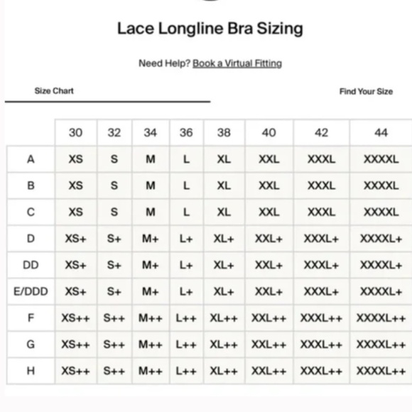 Knix Lace Longline Bustier Bra Sz XXXXL++ Black - Picture 2 of 8